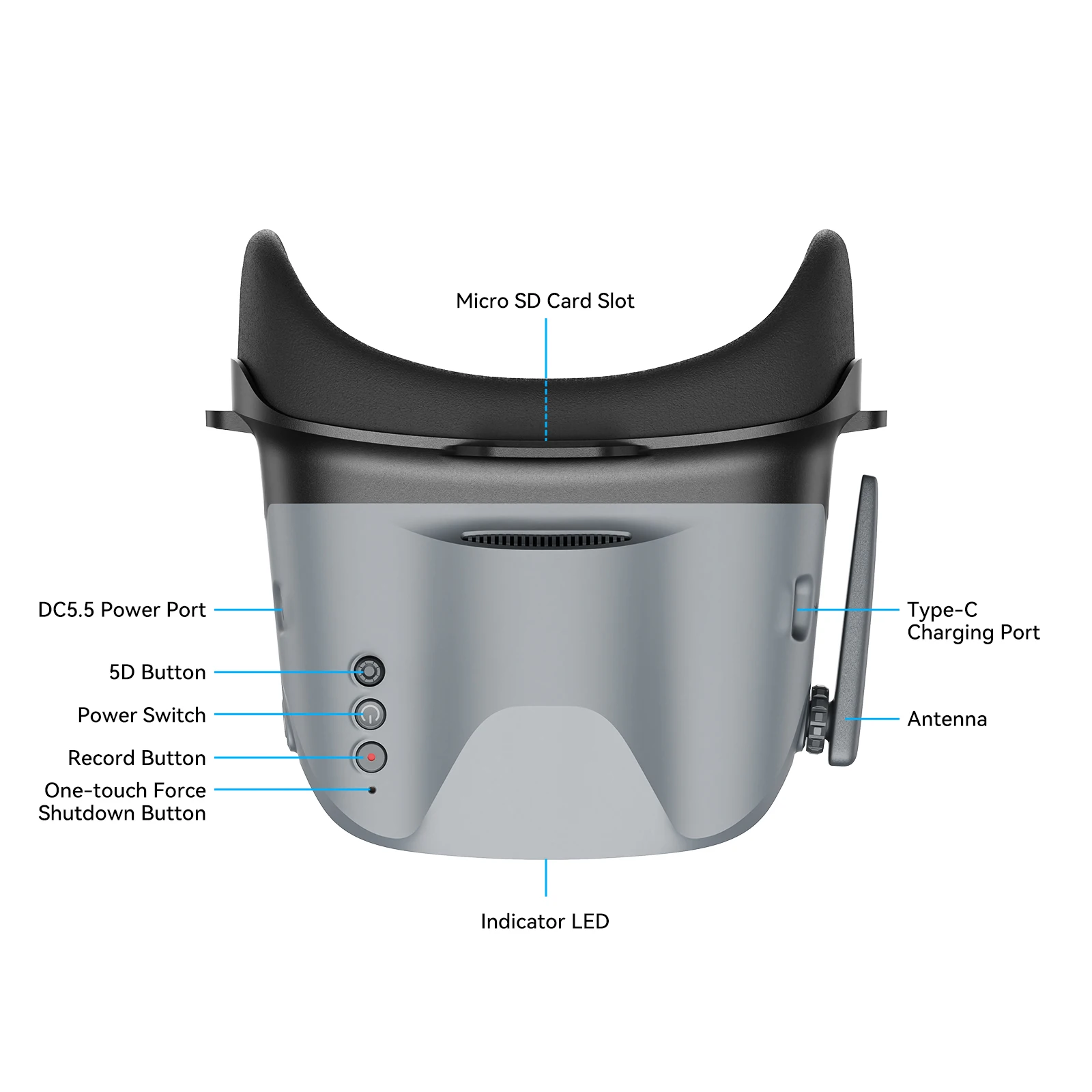 แว่นตา FPV BETAFPV VR04 รุ่นให - Skyzone Sky04O Pro Fpv Goggles บทวิจารณ์และราคา