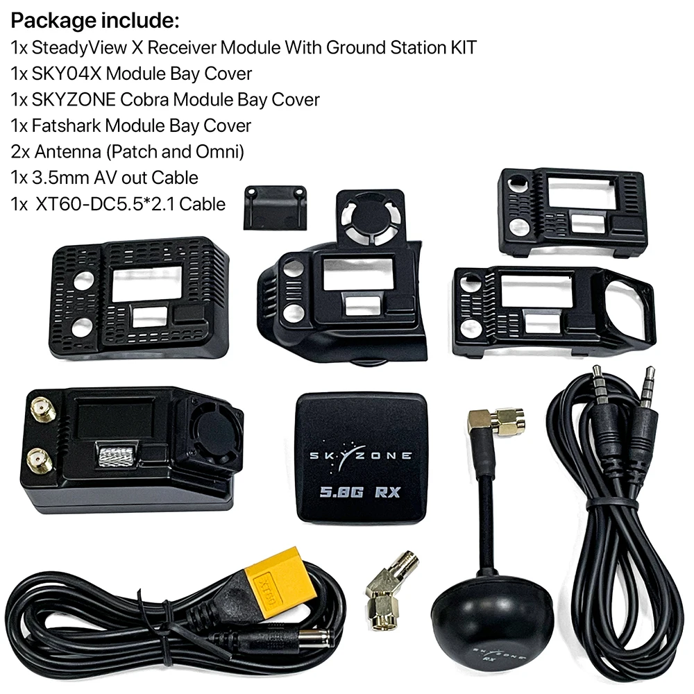 SKYZONE Steadyview X 5/5.8G โม - Skyzone Steadyview X Receiver Module บทวิจารณ์และราคา