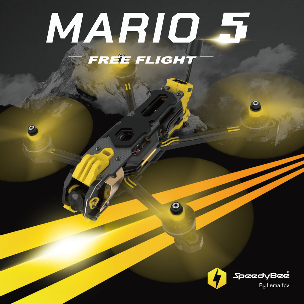 SpeedyBee Mario 5 กรอบ 5 นิ้ว  - Skyzone Sky04O Pro Fpv Goggles บทวิจารณ์และราคา